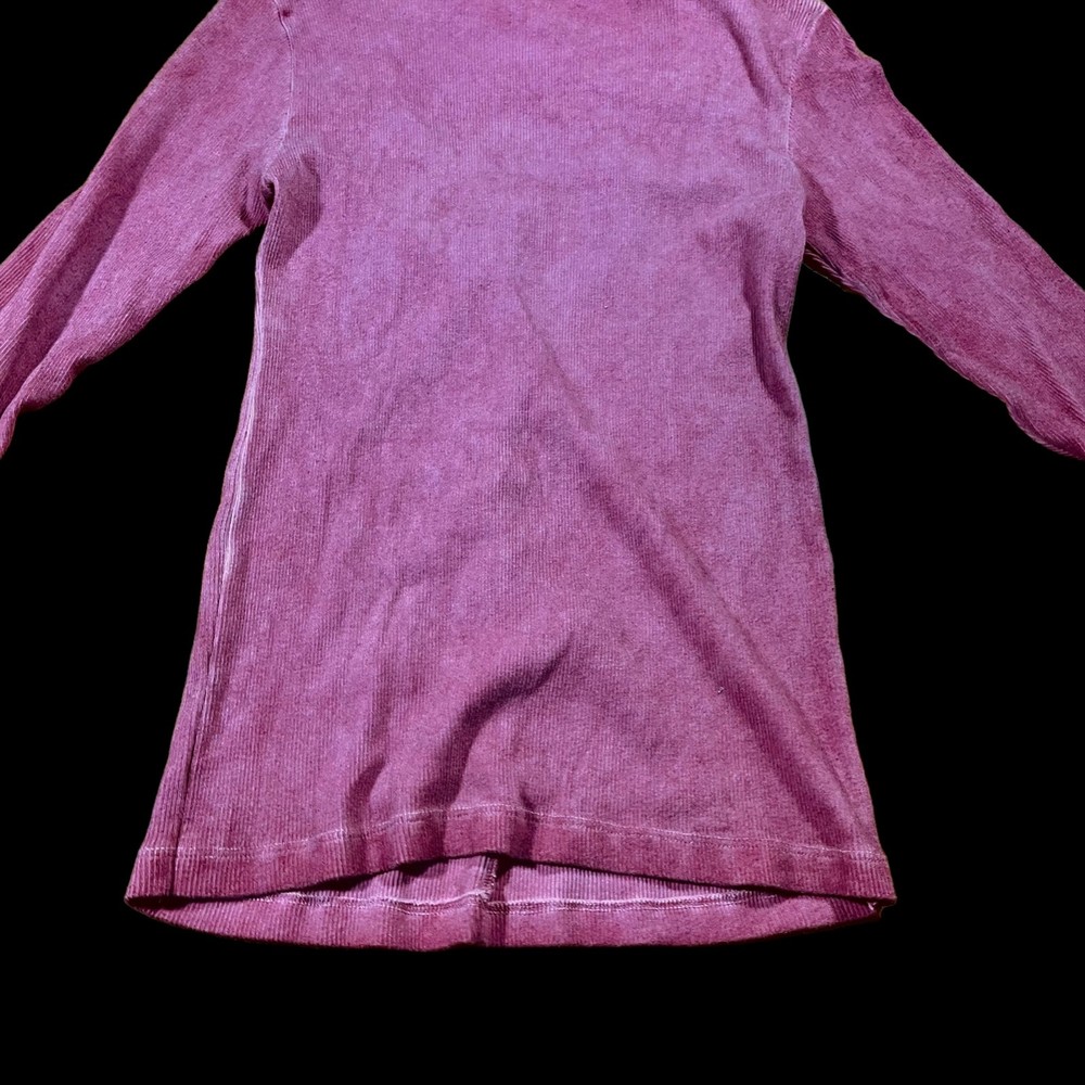 Soft Surroundings Blouse Women's XS Pink 3/4 Sleeve Ruffles - Picture 9 of 15
